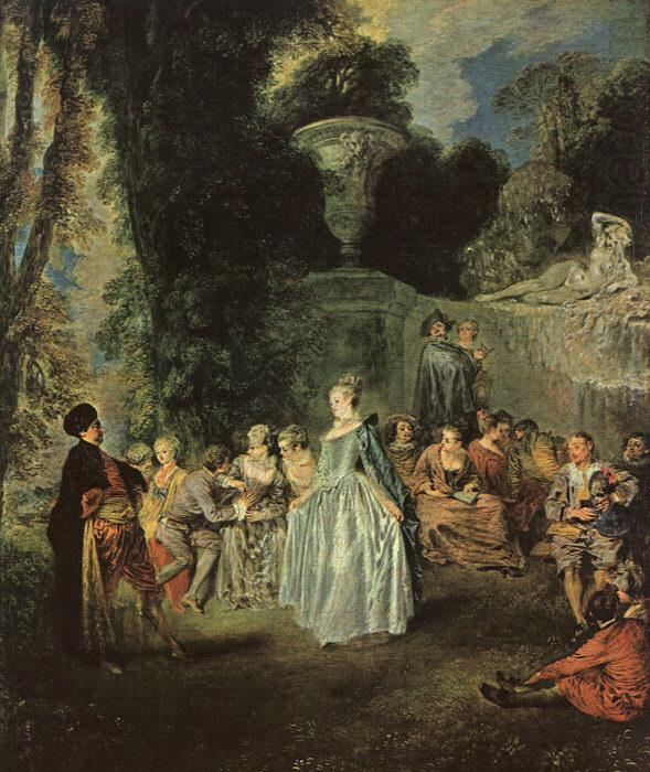Fetes Venitiennes, Jean-Antoine Watteau